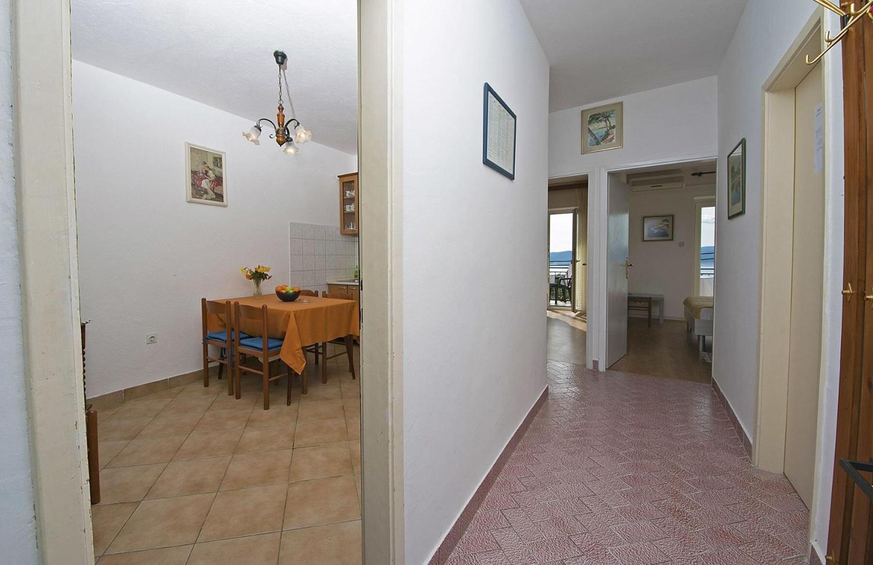 Apartment Panorama - sea view Brela Exterior foto